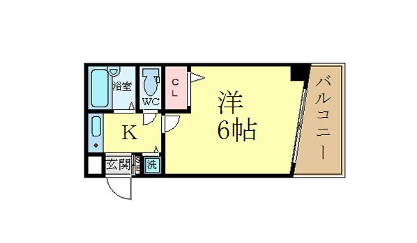 プレサンス京都駅前の物件間取画像